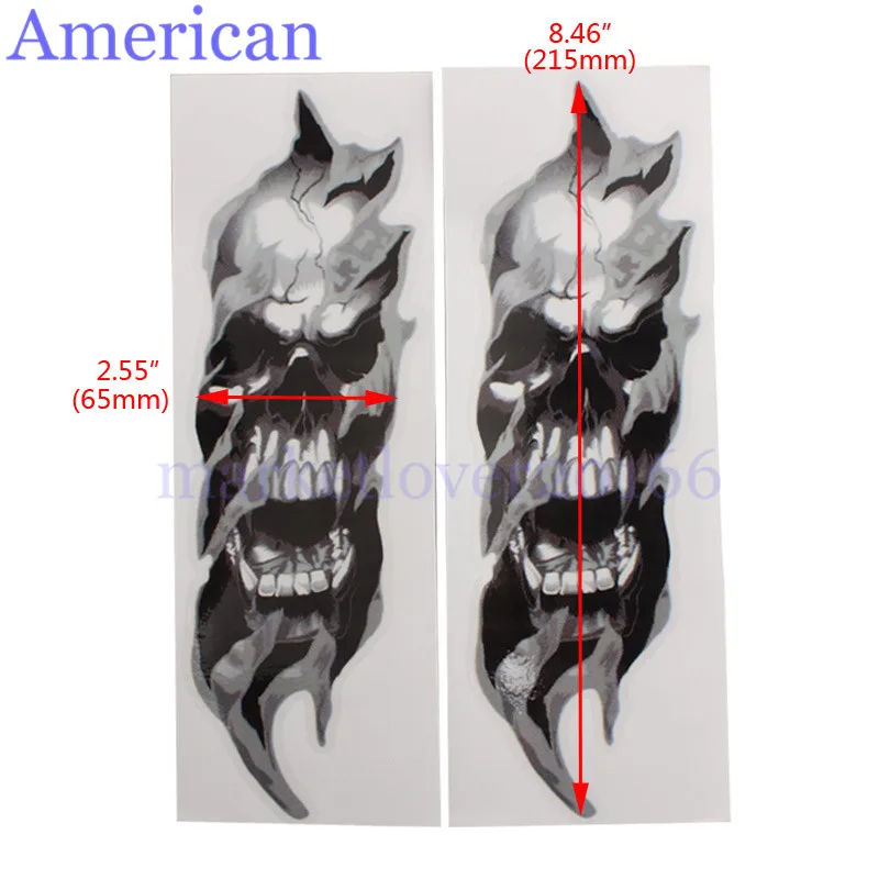1Set General Motorcycle Front Fork Skull Zombie waterproof Decals Graphic Stickers For Harley Honda Yamaha Kawasaki Suzuki
1Set General Motorcycle Front Fork Skull Zombie waterproof Decals Graphic Stickers For Harley Honda Yamaha Kawasaki Suzuki