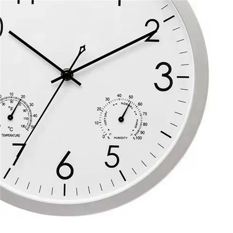 AS60-2X Decorative Round Outdoor Clock With Thermometer And Hygrometer Large Wall Clock Elegant Retro Silent Clock
AS60-2X Decorative Round Outdoor Clock With Thermometer And Hygrometer Large Wall Clock Elegant Retro Silent Clock