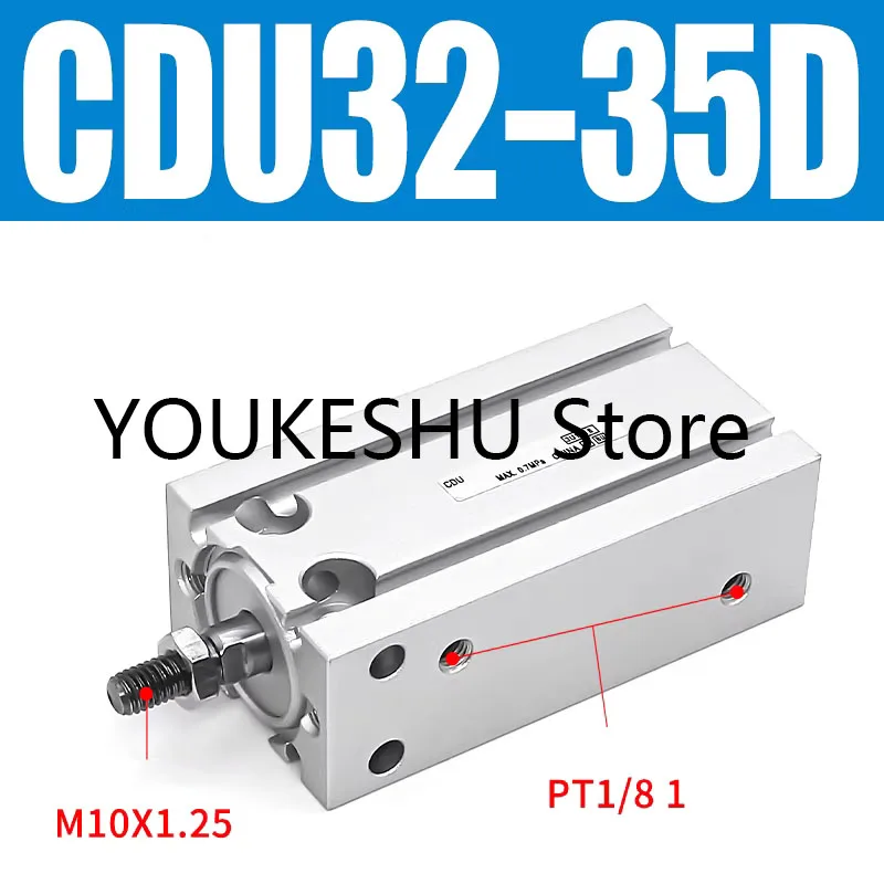 Brand New Original Free-Mount Mini Pneumatic Cylinder CDU32-35D
Brand New Original Free-Mount Mini Pneumatic Cylinder CDU32-35D
