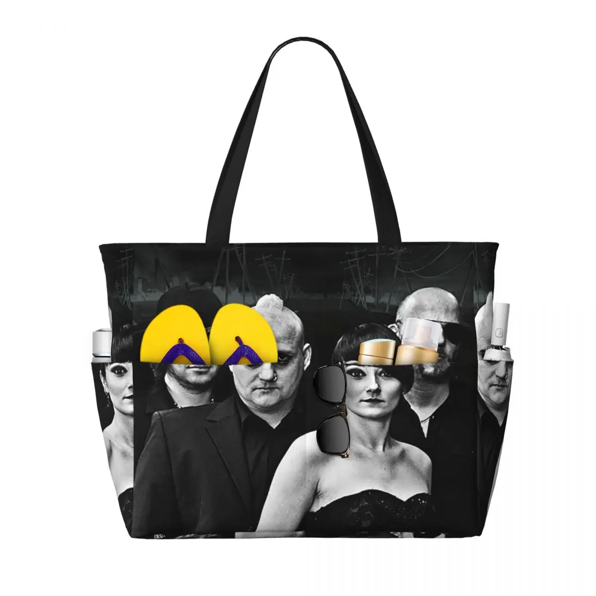 MONO INC Goth Rock Music Beach Tote Bag Sport Gym Yoga Duffle Large Tote Bag Women Travel Bag Fitness bag
MONO INC Goth Rock Music Beach Tote Bag Sport Gym Yoga Duffle Large Tote Bag Women Travel Bag Fitness bag