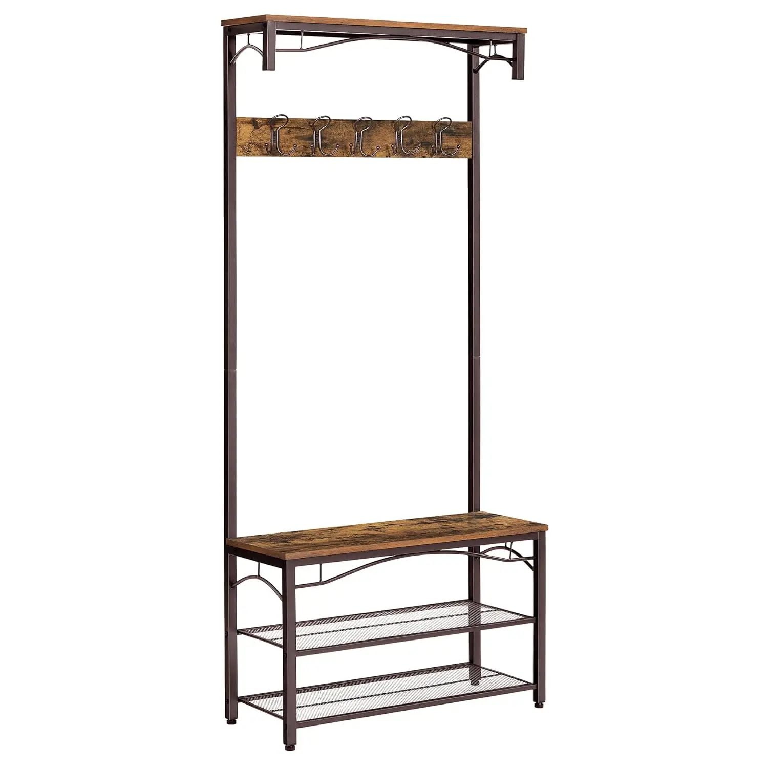 Coat Rack, 3-in-1 Hall Tree, Entryway Shoe Bench Coat Stand, Storage Shelves Accent Furniture Steel Frame Large, Customized
Coat Rack, 3-in-1 Hall Tree, Entryway Shoe Bench Coat Stand, Storage Shelves Accent Furniture Steel Frame Large, Customized