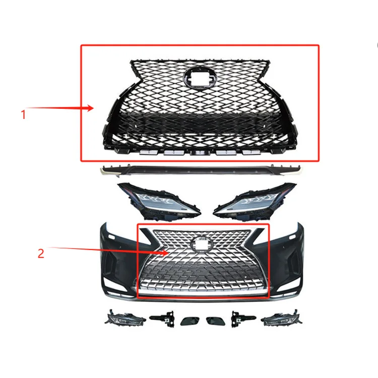 Высокое качество RX300 RX270 RX350 RX450 F-sport светодиодные фары передняя решетка бампера Bodykit для RX 2016-2020
Высокое качество RX300 RX270 RX350 RX450 F-sport светодиодные фары передняя решетка бампера Bodykit для RX 2016-2020