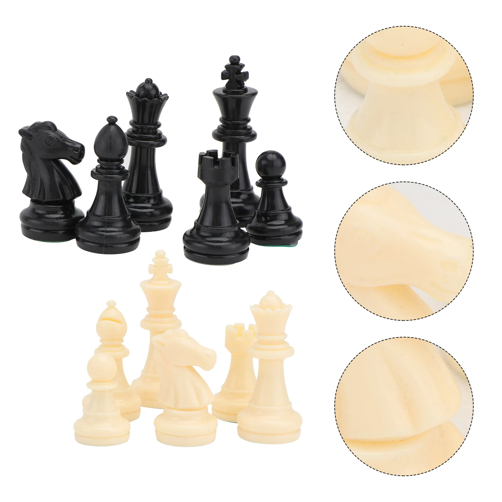 32 Pcs Piece Accessories Kids Toy Board Game Classical Stone Black Stones Supply Parent-child
32 Pcs Piece Accessories Kids Toy Board Game Classical Stone Black Stones Supply Parent-child