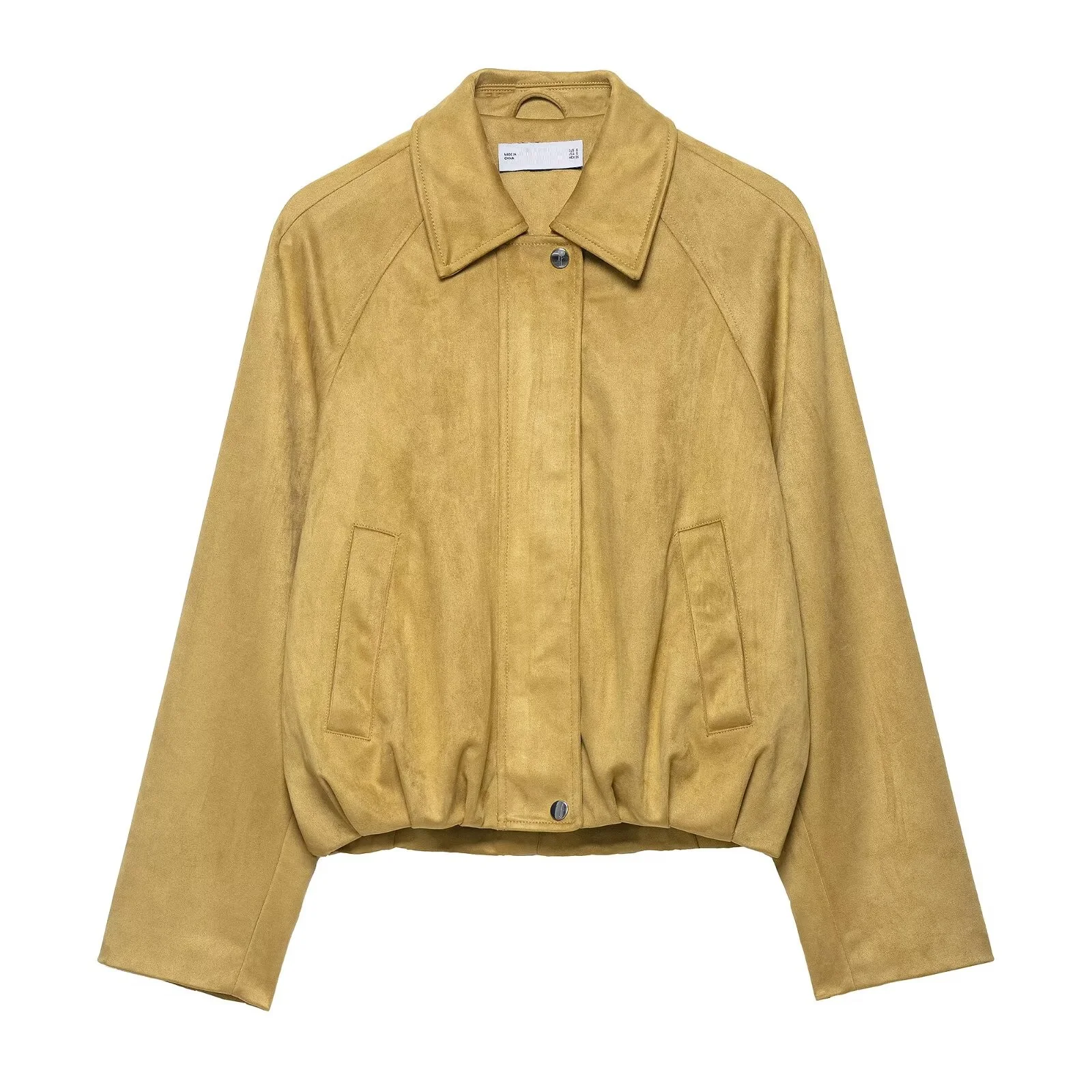 Faux Suede Bomber Jacket Women Autumn Winter Clothes 2025 Lapel Loose Short Jackets Coat Female Fashion Casual Outerwear Outfits
Faux Suede Bomber Jacket Women Autumn Winter Clothes 2025 Lapel Loose Short Jackets Coat Female Fashion Casual Outerwear Outfits