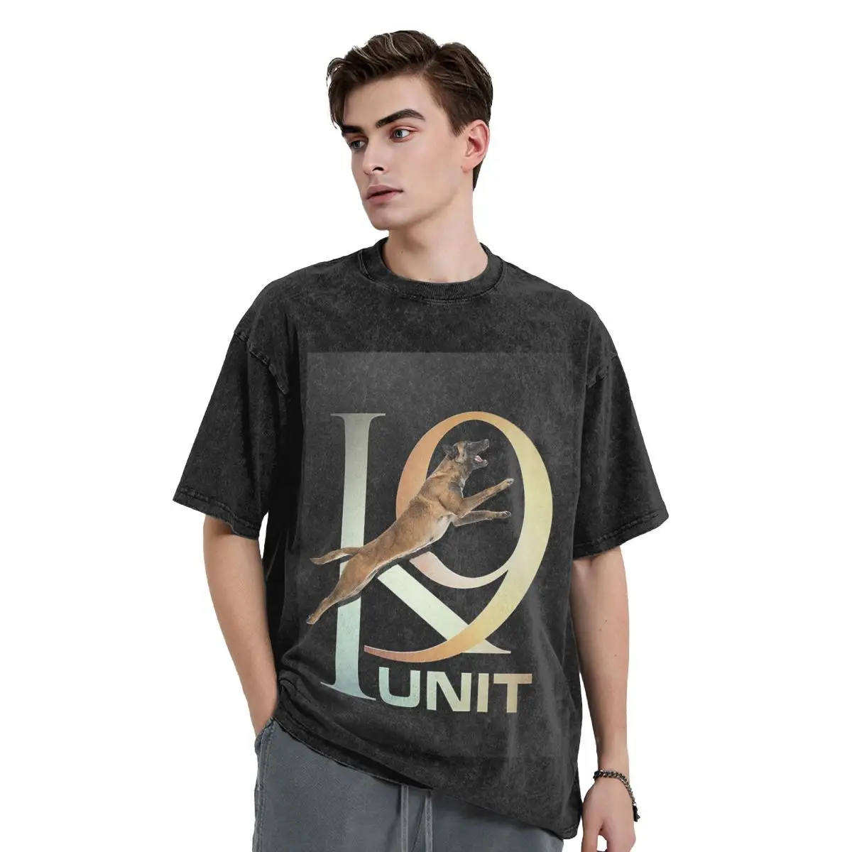 K9 Unit - Бельгийская овчарка Малинуа - Mechelaar Washed Футболки Повседневная футболка с короткими рукавами Уличная одежда Топы Футболки для мужчин и женщин
K9 Unit - Бельгийская овчарка Малинуа - Mechelaar Washed Футболки Повседневная футболка с короткими рукавами Уличная одежда Топы Футболки для мужчин и женщин