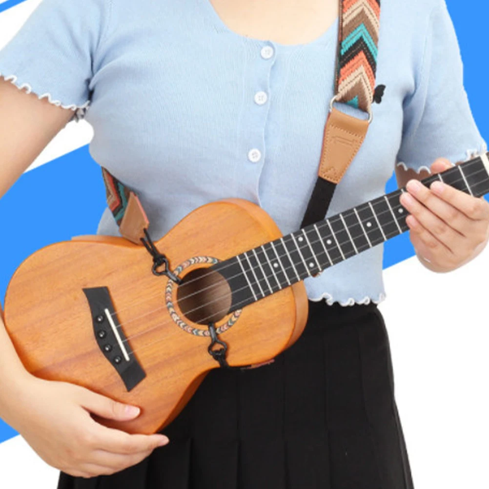 Ukulele Strap Guitar Accessory Lightweight Kids Classical Pu Dirt Resistant Washable Creative Pattern Design Fashionable
Ukulele Strap Guitar Accessory Lightweight Kids Classical Pu Dirt Resistant Washable Creative Pattern Design Fashionable