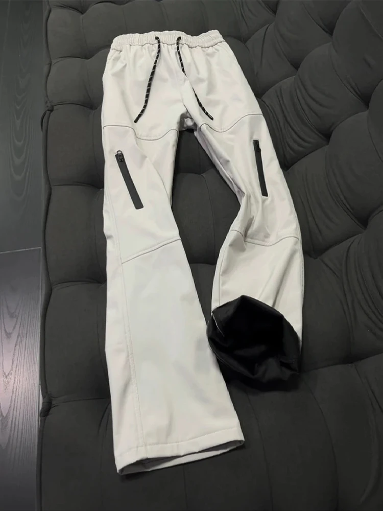 Утепленные рабочие брюки на флисовой подкладке, мужские повседневные свободные брюки с широкими штанинами, спортивные брюки для активного отдыха на осень-зиму
Утепленные рабочие брюки на флисовой подкладке, мужские повседневные свободные брюки с широкими штанинами, спортивные брюки для активного отдыха на осень-зиму