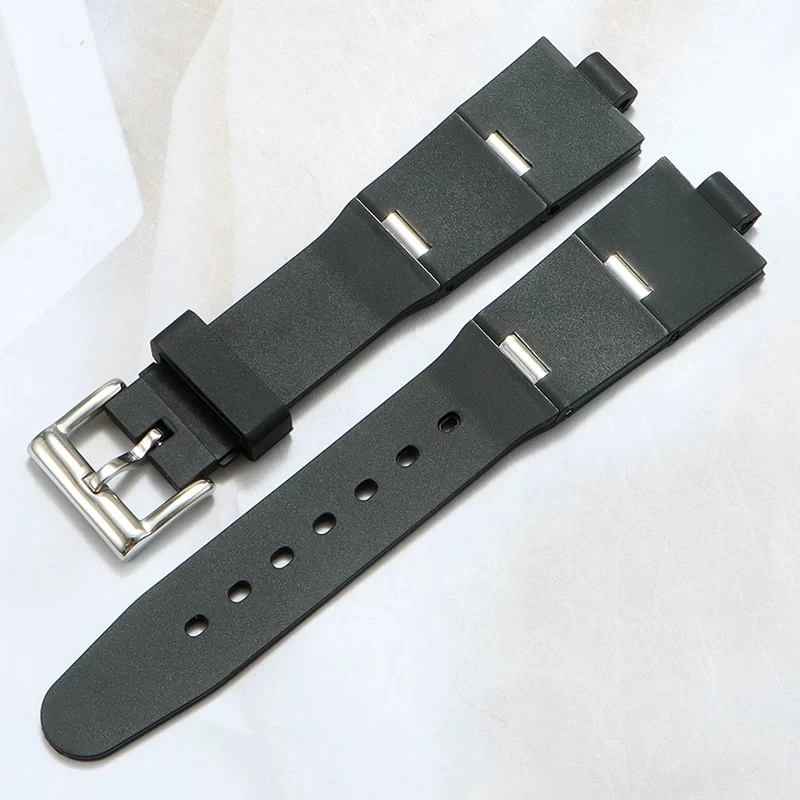 Soft Rubber Watch Strap for Bvlgari Silicone Fold Black Watch Bracelet Special Convex Interface Watch Band 22mm-8mm 24mm-8mm
Soft Rubber Watch Strap for Bvlgari Silicone Fold Black Watch Bracelet Special Convex Interface Watch Band 22mm-8mm 24mm-8mm