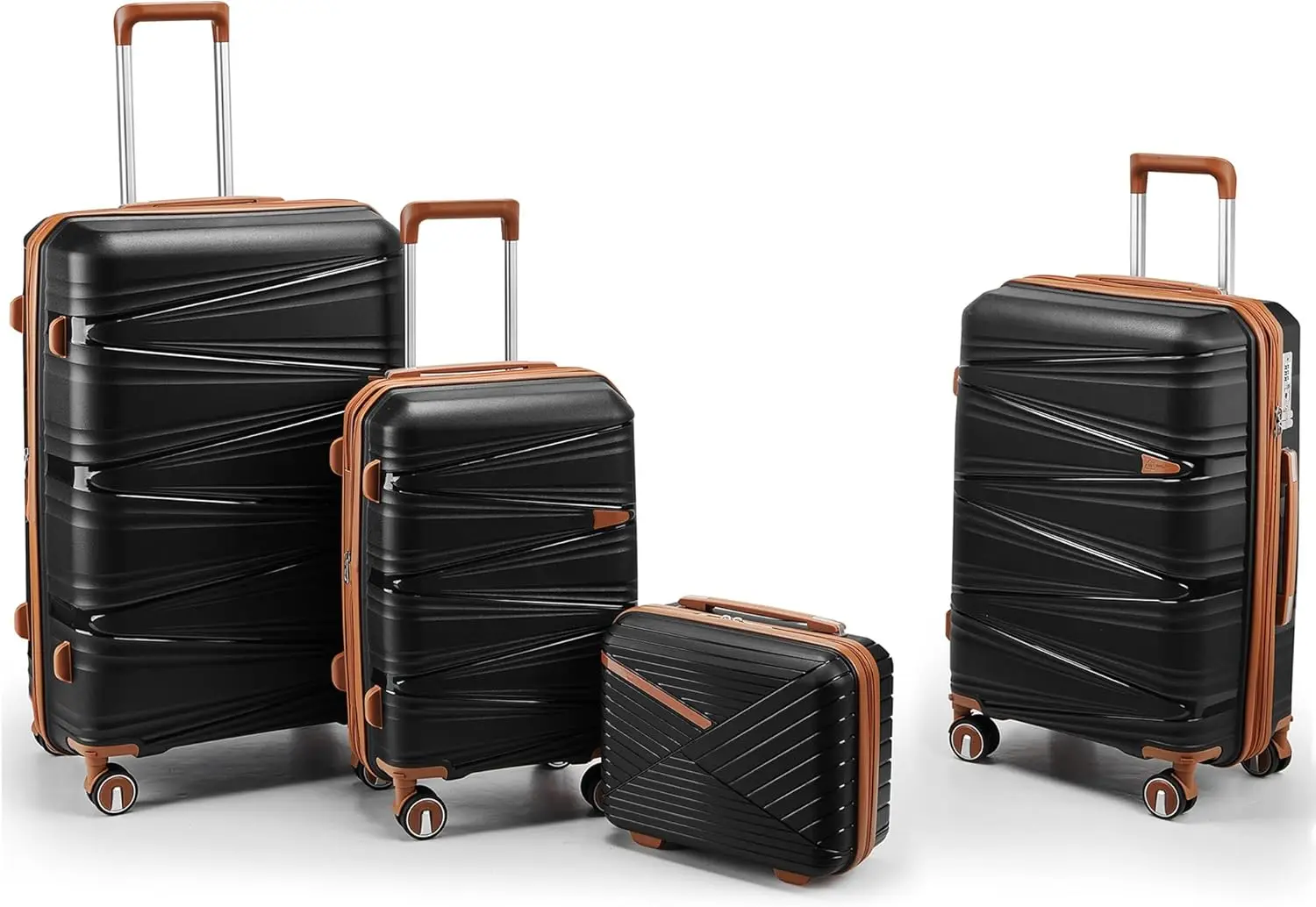 Расширяемый набор чемоданов из 4 предметов с замком TSA (14/20/24/28) — легкие чемоданы из полипропилена, 360 градусов ° Бесшумные спиннерные колеса, Dur
Расширяемый набор чемоданов из 4 предметов с замком TSA (14/20/24/28) — легкие чемоданы из полипропилена, 360 градусов ° Бесшумные спиннерные колеса, Dur