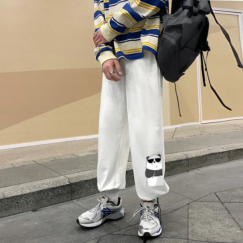 Men's Sweatpants Straight Autumn Comfortable Man Pants Black Anime Panda Print 5XL Casual Wear Sports Trouser Joggers Trendy
Men's Sweatpants Straight Autumn Comfortable Man Pants Black Anime Panda Print 5XL Casual Wear Sports Trouser Joggers Trendy