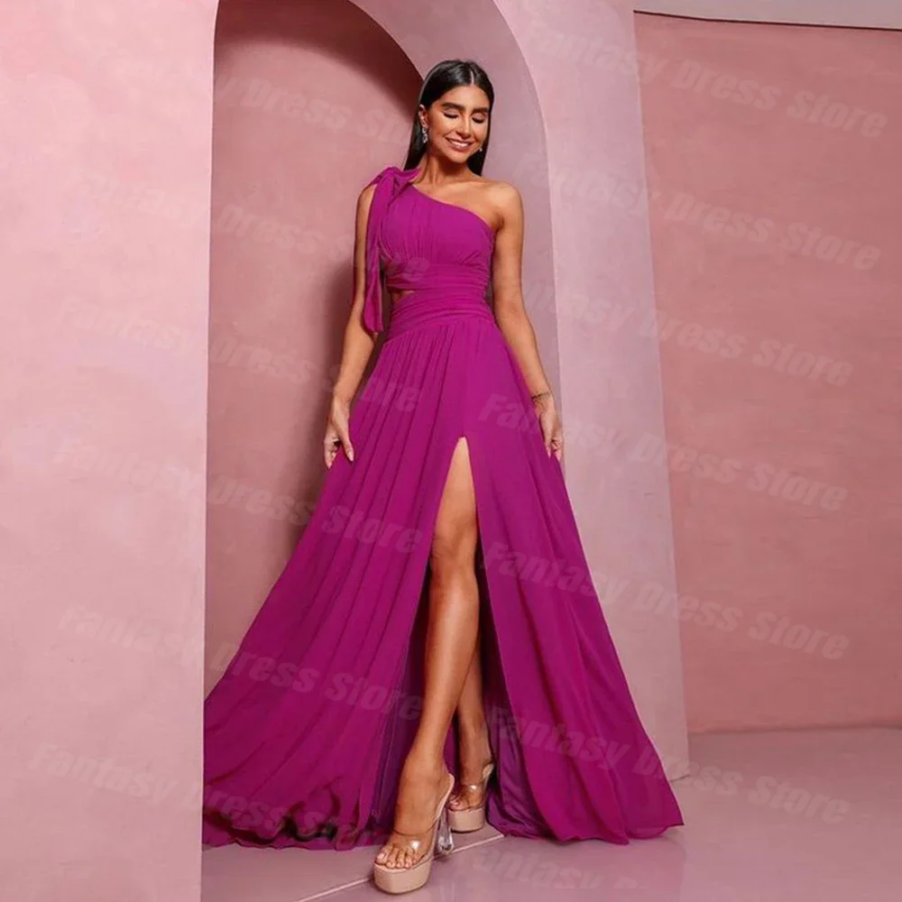 Fantasy Dress Evening Dresses One Shoulder With Bow Saudi Arabia Side Split Pleat Prom Dress Formal Party Gowns Vestidos De Gala
Fantasy Dress Evening Dresses One Shoulder With Bow Saudi Arabia Side Split Pleat Prom Dress Formal Party Gowns Vestidos De Gala