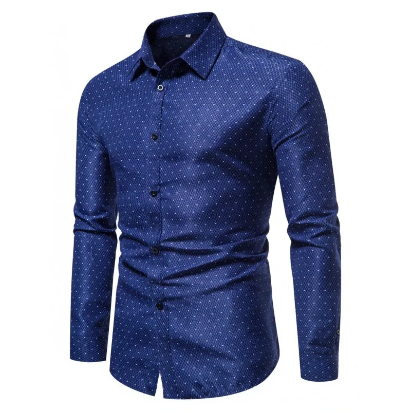 Loose Printed Men's Shirt Seven Sleeve Seasonal Unbranded Men's Wear Cross-Border Fashion Casual Style
Loose Printed Men's Shirt Seven Sleeve Seasonal Unbranded Men's Wear Cross-Border Fashion Casual Style