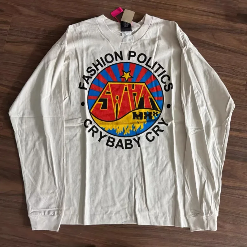 Vintage Distressed White American Hiphop Street Saint Long Sleeve Tshirts Portrait Pattern Letter Print Men Women Pullover Tops
Vintage Distressed White American Hiphop Street Saint Long Sleeve Tshirts Portrait Pattern Letter Print Men Women Pullover Tops