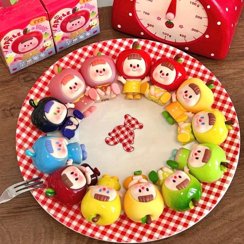 Genuine Apple Duoduomei Series Mini Blind Box Cute Apple Figures Creative Trendy Figurines Desktop Ornaments Toys Gifts
Genuine Apple Duoduomei Series Mini Blind Box Cute Apple Figures Creative Trendy Figurines Desktop Ornaments Toys Gifts