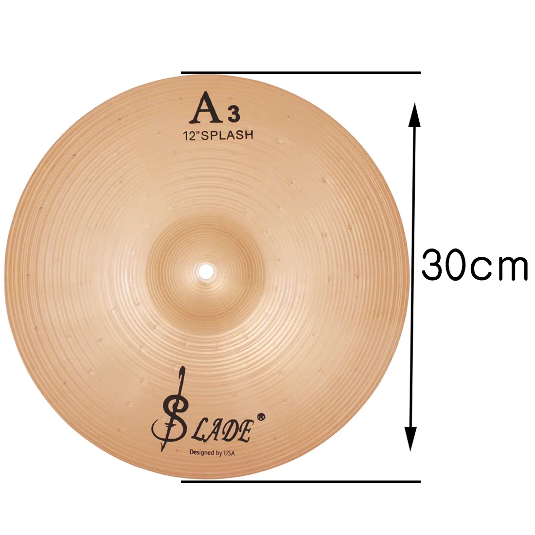 SLADE 12 Inch Crash Cymbal Gong For Players Beginners Percussion Instruments Parts Accessories Crash Hi-Hat Drum Cymbals Kit
SLADE 12 Inch Crash Cymbal Gong For Players Beginners Percussion Instruments Parts Accessories Crash Hi-Hat Drum Cymbals Kit