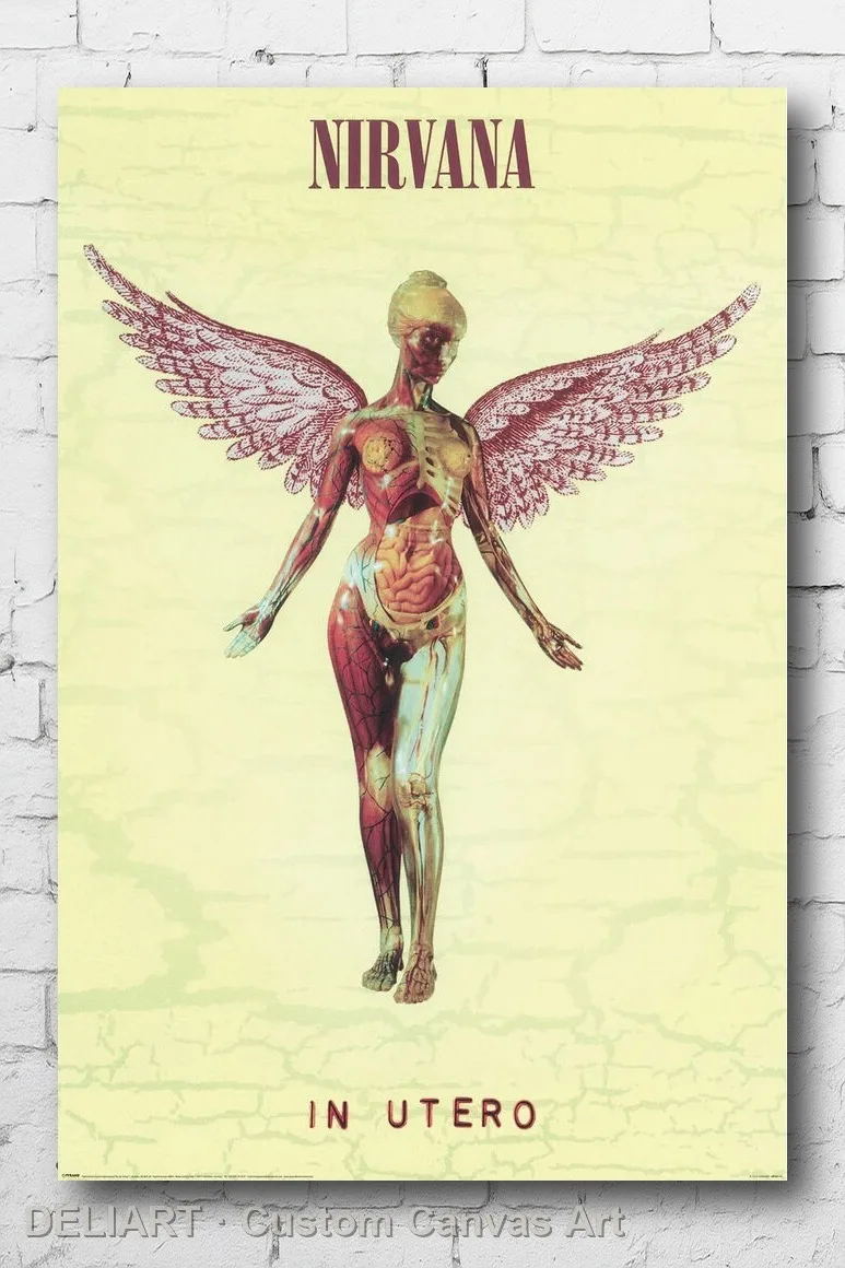 NIRVANA - IN UTERO Canvas Poster Custom Size Available Room Decoration Home Decor Wall Art
NIRVANA - IN UTERO Canvas Poster Custom Size Available Room Decoration Home Decor Wall Art