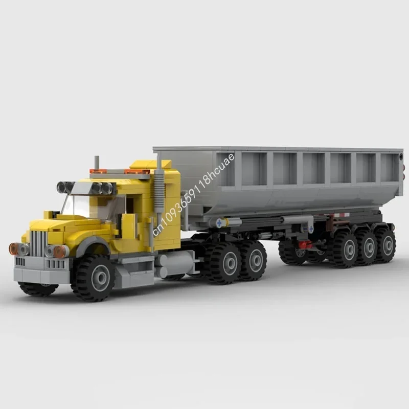 520pcs MOC Truck Dump Trailer City Constructioned Model Building Toy Blocks DIY Festival Gift Education Brick Birthday
520pcs MOC Truck Dump Trailer City Constructioned Model Building Toy Blocks DIY Festival Gift Education Brick Birthday