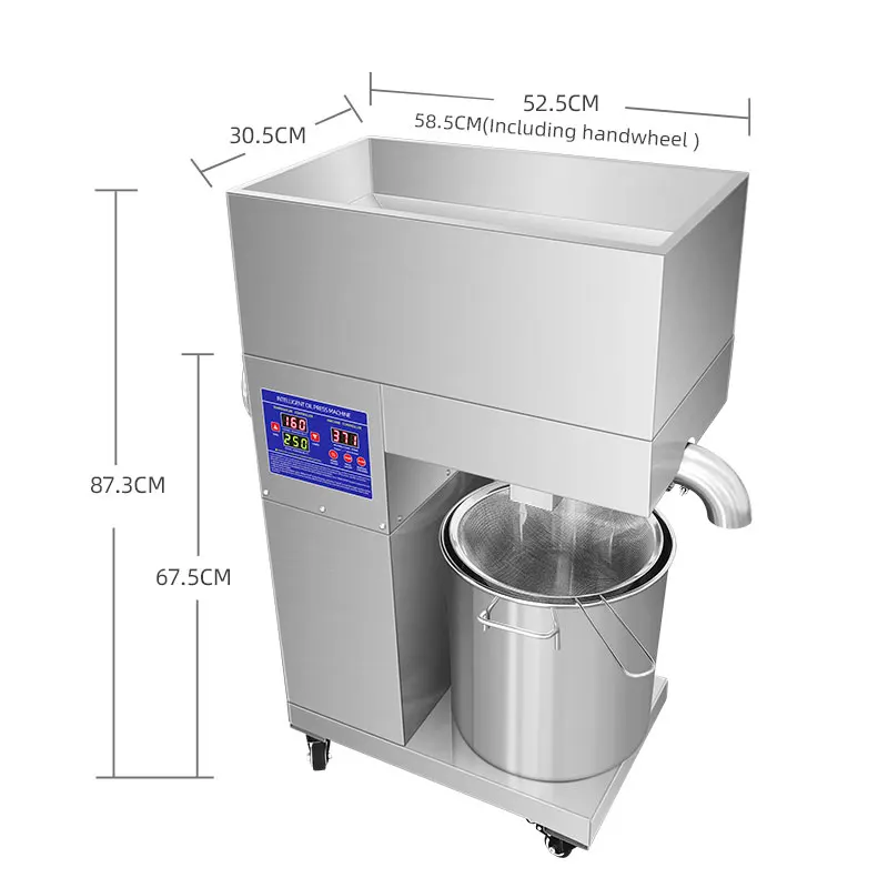 Full Automatic 20-30KG/H Soybean Peanut Oil Press/vegetable Oil Expeller Manufacturer
Full Automatic 20-30KG/H Soybean Peanut Oil Press/vegetable Oil Expeller Manufacturer