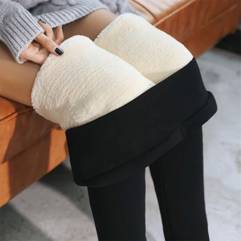 Women Winter Plus Velvet Stretch Leggings Solid Color High Waist Warm Leggings Women Lamb Cashmere Thick Winter Leggings
Women Winter Plus Velvet Stretch Leggings Solid Color High Waist Warm Leggings Women Lamb Cashmere Thick Winter Leggings
