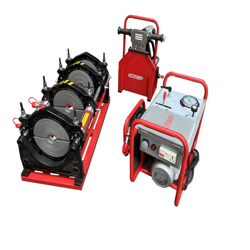 Polyfusion 250mm Semi Automatic Hdpe Pipe Fitting Hydraulic Butt Fusion Welding Machine 
Polyfusion 250mm Semi Automatic Hdpe Pipe Fitting Hydraulic Butt Fusion Welding Machine