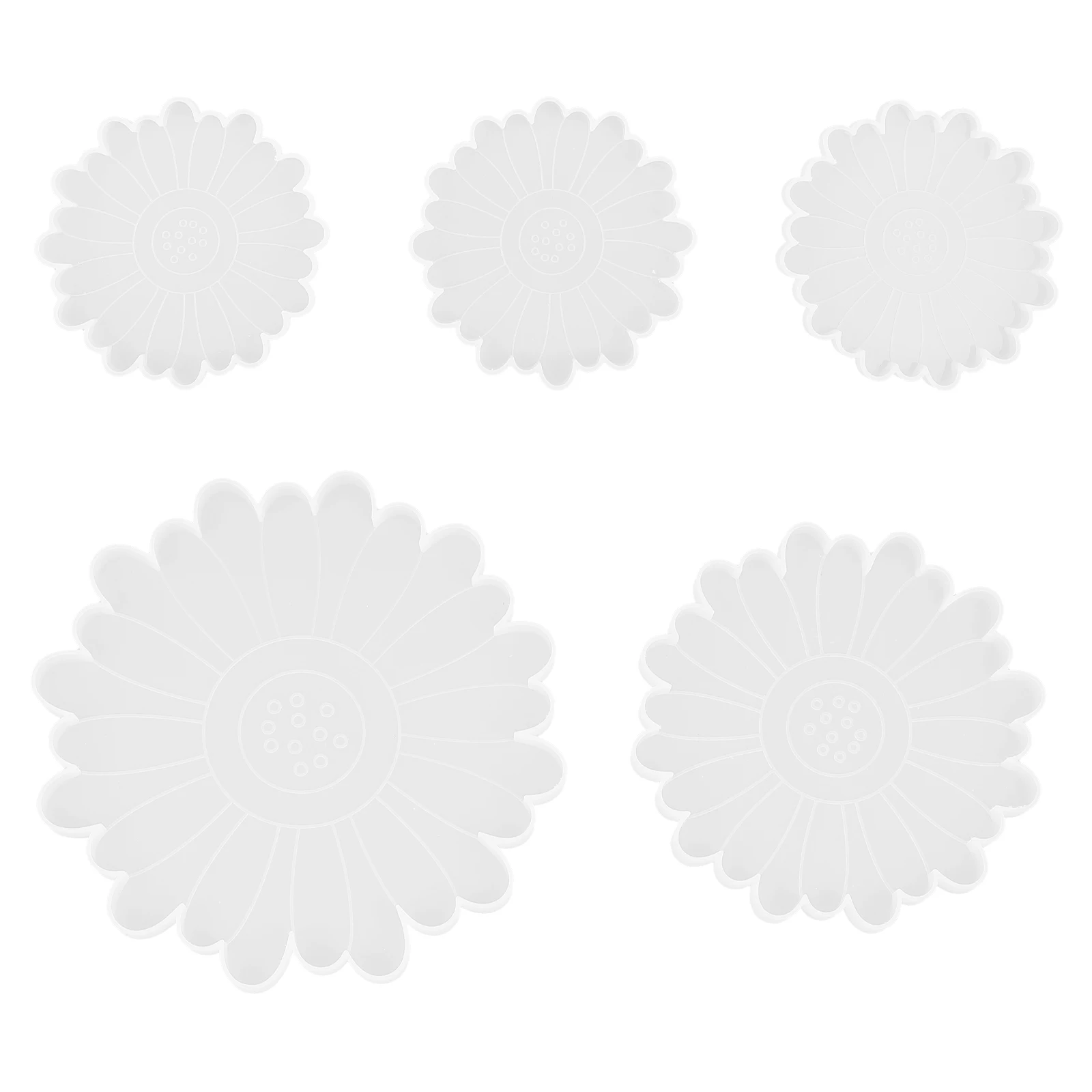 Daisy Coaster Mold Silicone Craft DIY Supplies Epoxy Resin Jewelry Accessories Practical Gifts Flexible Easy Clean
Daisy Coaster Mold Silicone Craft DIY Supplies Epoxy Resin Jewelry Accessories Practical Gifts Flexible Easy Clean