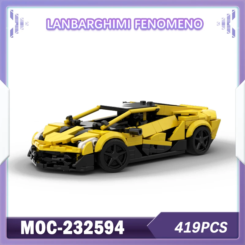 419 шт. знаменитый суперкар DIY модель Lanbarghimi Fenomeno MOC-232594 строительный блок любимый гоночный набор игрушек для мальчиков подарки НОВЫЙ ГОРЯЧИЙ
419 шт. знаменитый суперкар DIY модель Lanbarghimi Fenomeno MOC-232594 строительный блок любимый гоночный набор игрушек для мальчиков подарки НОВЫЙ ГОРЯЧИЙ