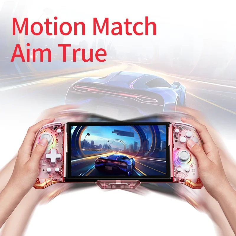 LinYuvo KS43 Pro RGB Controller For Switch Gamepad Built-in 6-Axis Gyro Design Handheld Grip Double Motor Vibration JoyPad
LinYuvo KS43 Pro RGB Controller For Switch Gamepad Built-in 6-Axis Gyro Design Handheld Grip Double Motor Vibration JoyPad