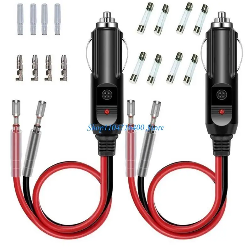 y1gd 2Pcs 12V Car Fused Replacement Cigarette Plug with 15cm Leads 15A
y1gd 2Pcs 12V Car Fused Replacement Cigarette Plug with 15cm Leads 15A