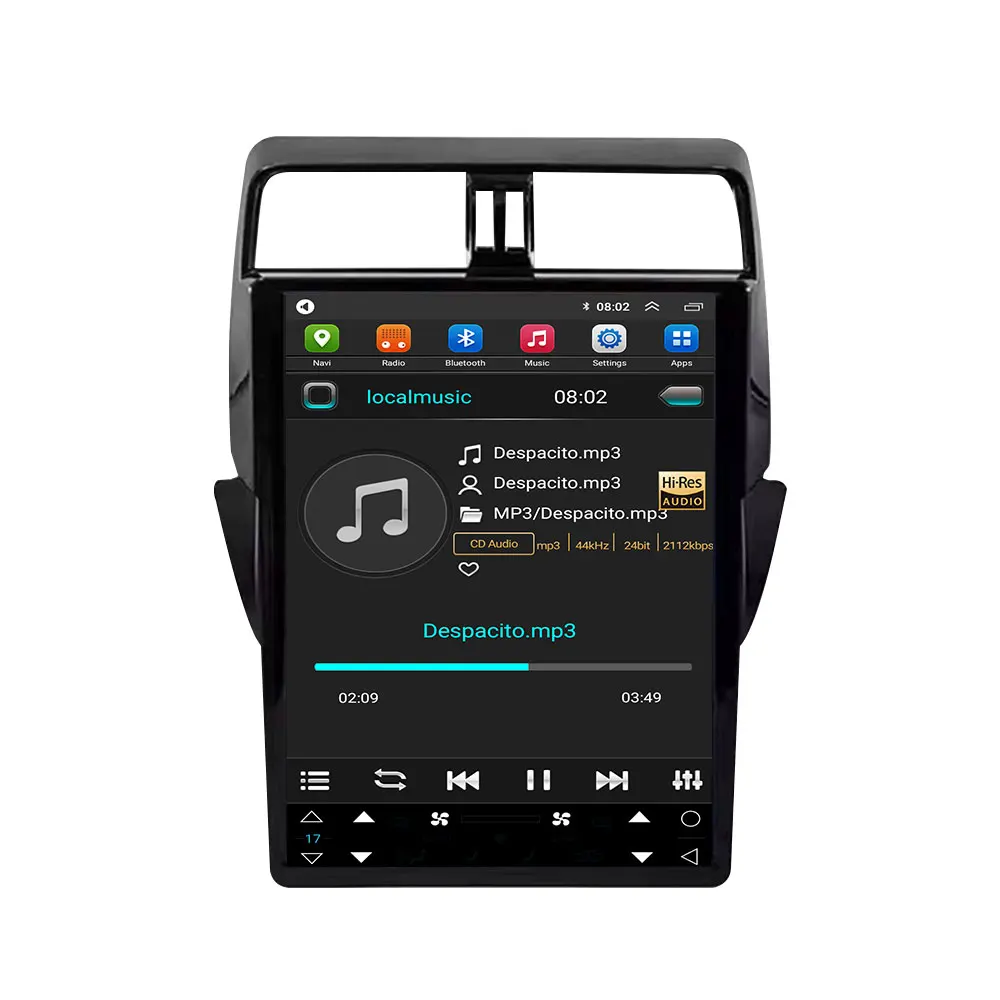 Для 15,1-дюймовых автомобильных аксессуаров Android 13, GPS-навигатор Toyota Prado 2014 2015 2016 2017, сенсорный автомобильный экран
Для 15,1-дюймовых автомобильных аксессуаров Android 13, GPS-навигатор Toyota Prado 2014 2015 2016 2017, сенсорный автомобильный экран