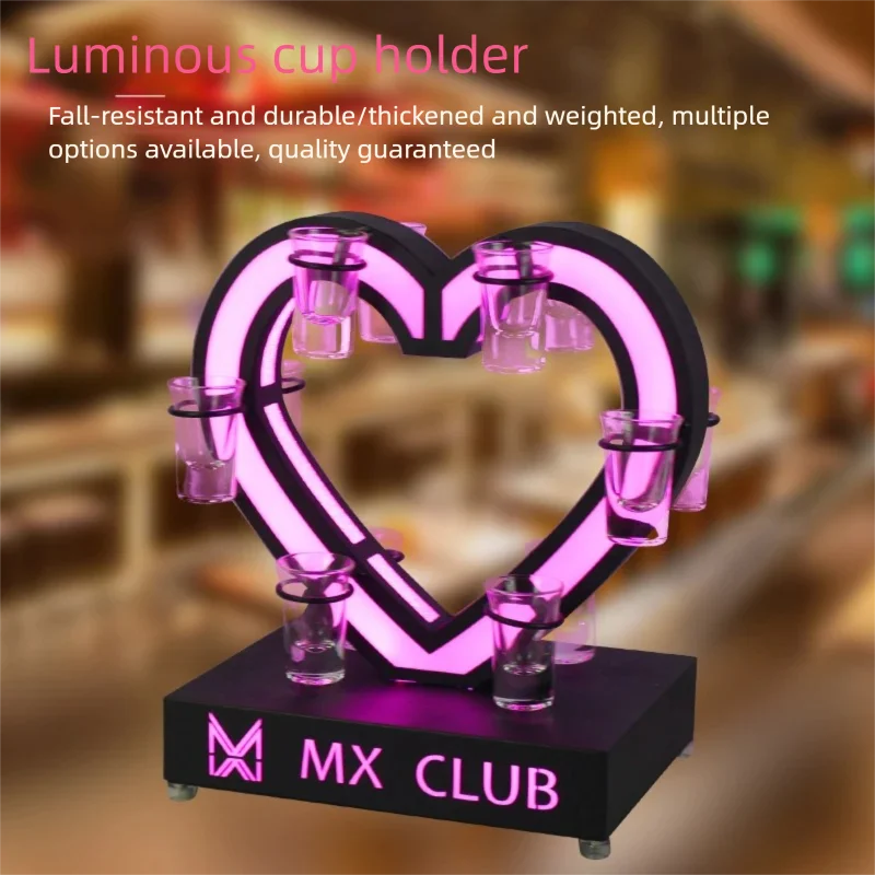 Светящаяся винная стойка для бара, стеклянная стойка для пуль, КТВ, зарубежный бокал для вина, пива, одна стойка для чашек, креативная красочная стойка для коктейлей
Светящаяся винная стойка для бара, стеклянная стойка для пуль, КТВ, зарубежный бокал для вина, пива, одна стойка для чашек, креативная красочная стойка для коктейлей