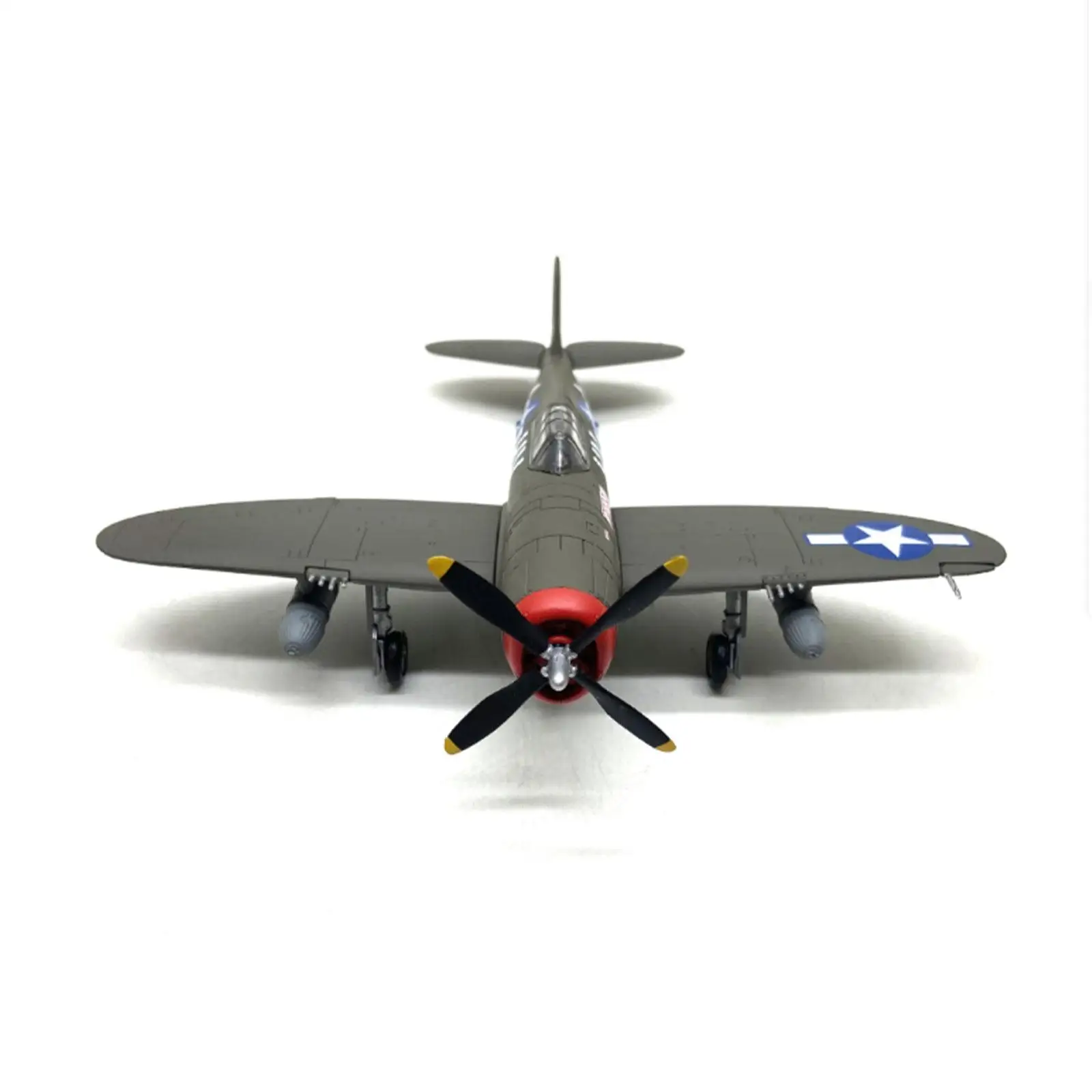 1:72 P-47 Fighter Jet Model Collections with Display Stand Diecast Plane Model for TV Cabinet Livingroom Bookshelf Bedroom Bar
1:72 P-47 Fighter Jet Model Collections with Display Stand Diecast Plane Model for TV Cabinet Livingroom Bookshelf Bedroom Bar