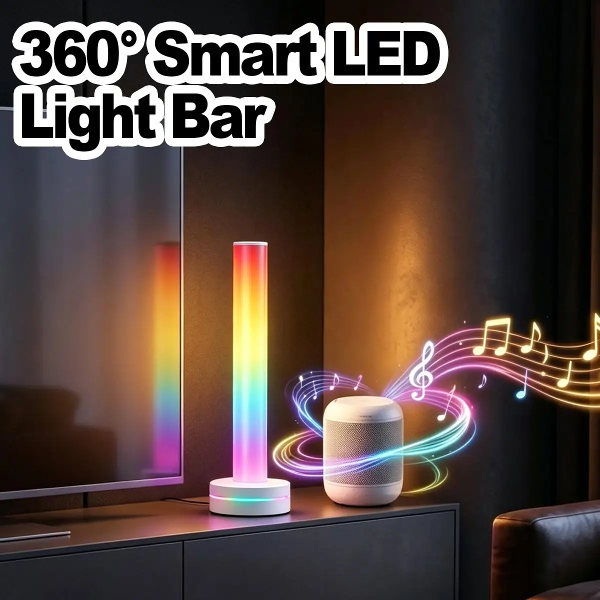 TV Backlight Light Bar RGB Light Rechargeable Rhythm Smart Sync Symphony Decoration Lights For TV PC Desktop Room Atmosphere Art
TV Backlight Light Bar RGB Light Rechargeable Rhythm Smart Sync Symphony Decoration Lights For TV PC Desktop Room Atmosphere Art