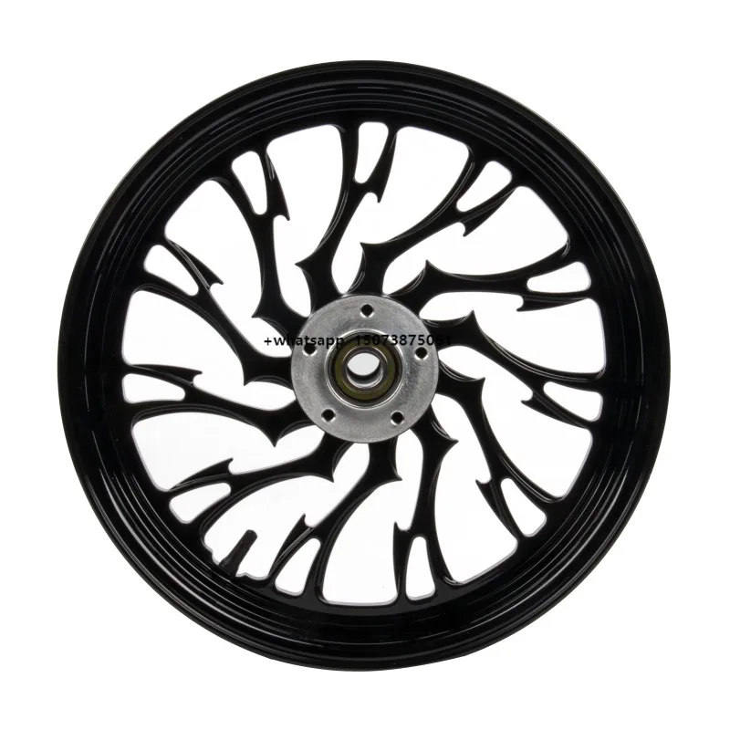 HOPROUSA New Replacement 6061T6 Alloy Forged Wheel Hub Lightning Spoke Gloss Black 1-Year Warranty for 2018-2024 Softail
HOPROUSA New Replacement 6061T6 Alloy Forged Wheel Hub Lightning Spoke Gloss Black 1-Year Warranty for 2018-2024 Softail