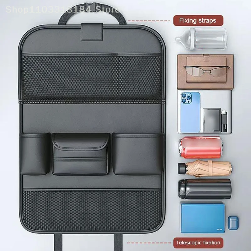 Leather Car Seat Back Organizer Bag Auto Back Seat Storage Bag Foldable Table Tray Tablet Holder Tissue Pockets Car Storage Box
Leather Car Seat Back Organizer Bag Auto Back Seat Storage Bag Foldable Table Tray Tablet Holder Tissue Pockets Car Storage Box