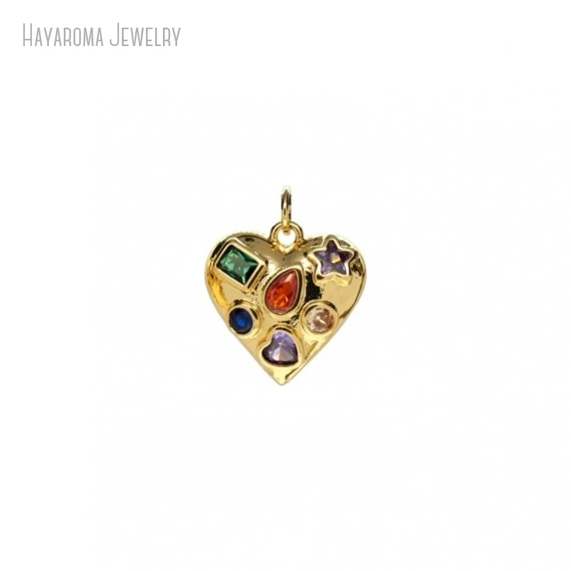 2Pcs Gold Color Pendant Gift For Her Jewelry Metal Cubic Zirconia Copper Invisible Setting Wholesale Charms PM47613
2Pcs Gold Color Pendant Gift For Her Jewelry Metal Cubic Zirconia Copper Invisible Setting Wholesale Charms PM47613