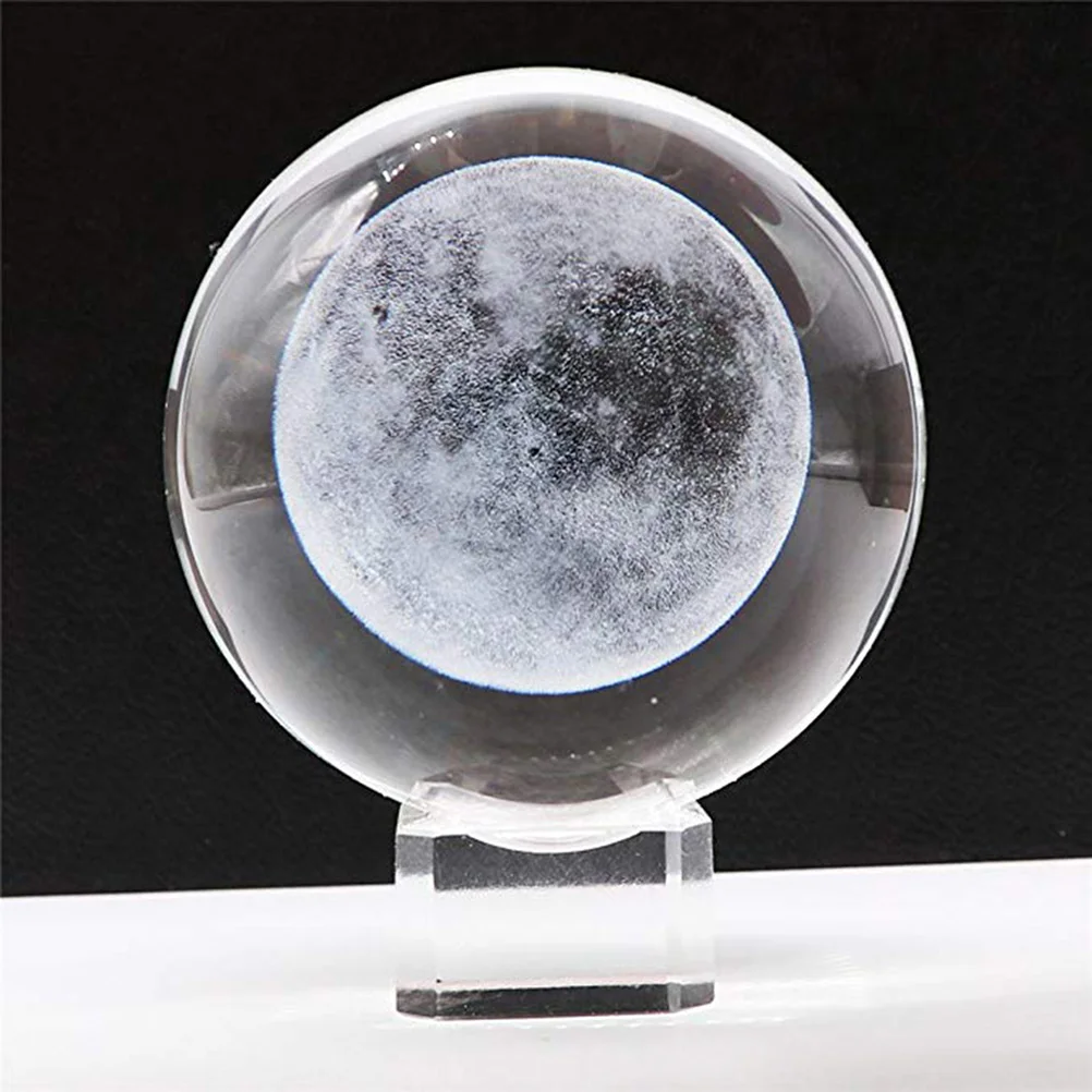 Crystal Ball with 3D Carved Moon and Planets Smooth Surface Solid Sphere Decor for Bedroom Study Astronomy Lovers Birthday
Crystal Ball with 3D Carved Moon and Planets Smooth Surface Solid Sphere Decor for Bedroom Study Astronomy Lovers Birthday