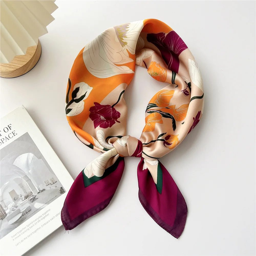 40Colors Silk Square Hair Scarf Foulard Pashmina Shawls Wraps Neck Scarves Women Floral Bandana Headbands Floral Bufandas 70cm
40Colors Silk Square Hair Scarf Foulard Pashmina Shawls Wraps Neck Scarves Women Floral Bandana Headbands Floral Bufandas 70cm