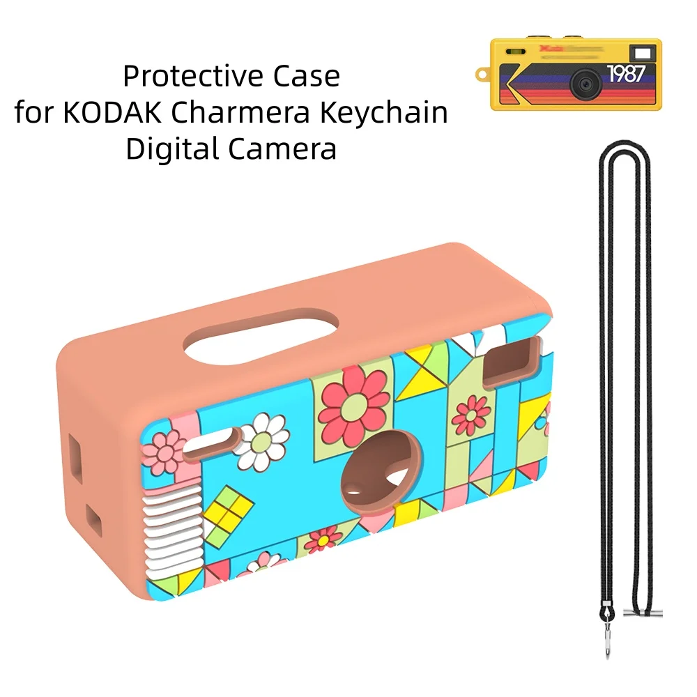 Protective Case for KODAK Charmera keychain Digital Camera Cartoon protective cover
Protective Case for KODAK Charmera keychain Digital Camera Cartoon protective cover