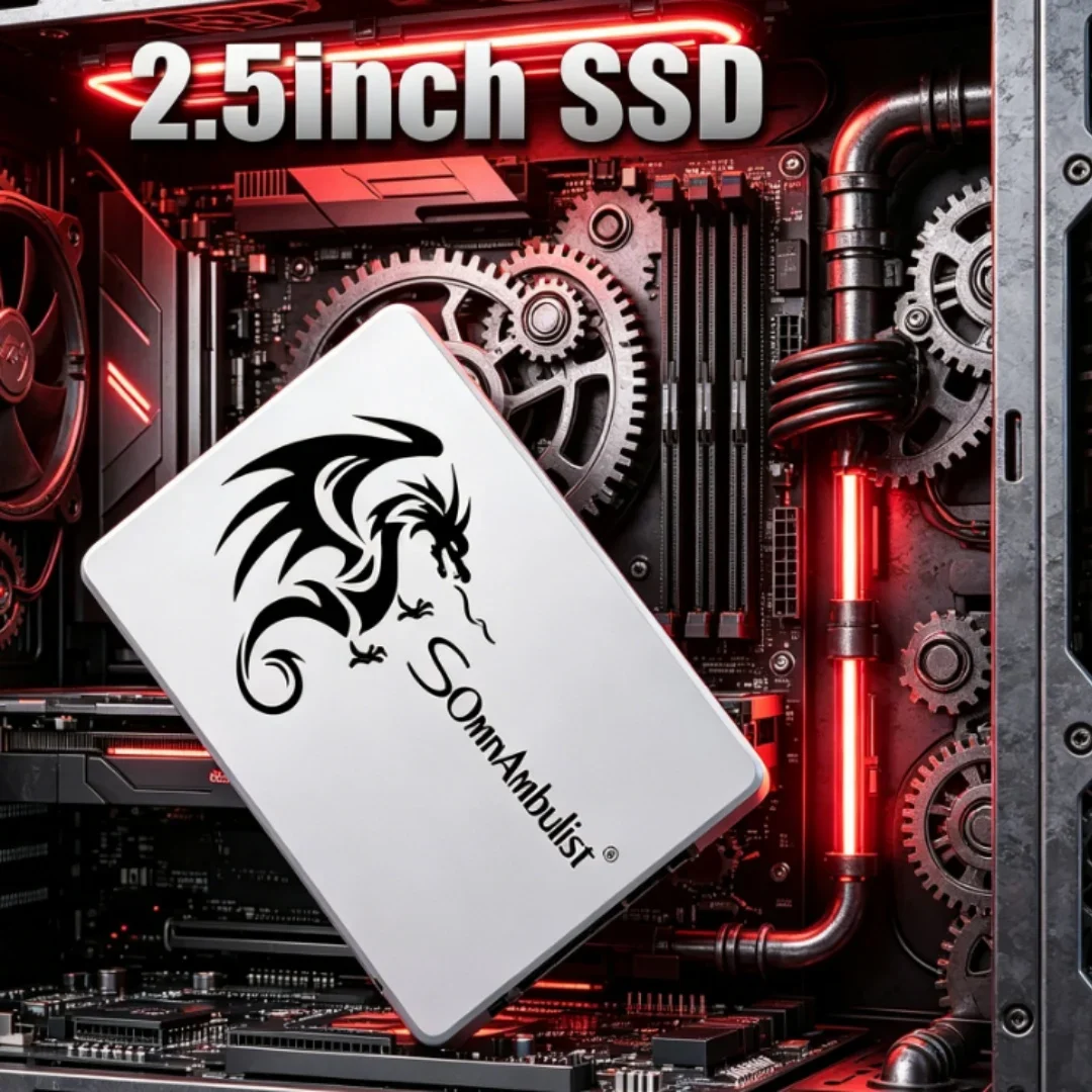 SomnAmbulist Value Priced Internal SSD 2.5inch Sata3 High Speed Solid State Drive 64GB To 2TB 512GB for PC Laptop Upgrade
SomnAmbulist Value Priced Internal SSD 2.5inch Sata3 High Speed Solid State Drive 64GB To 2TB 512GB for PC Laptop Upgrade