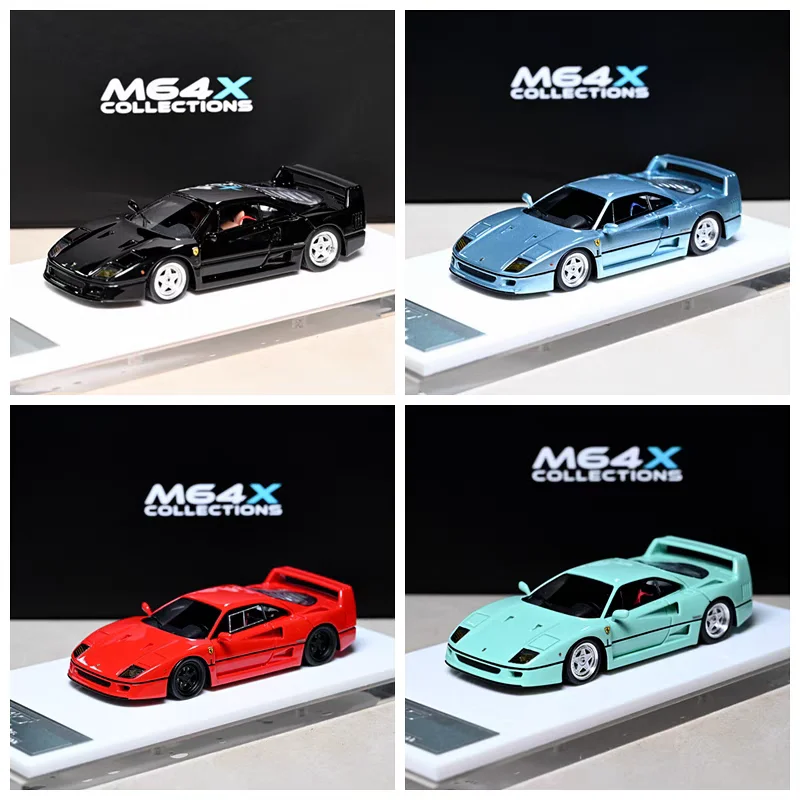 MY64 1:64 resin F40 super sports car retro realistic car model collection display item for boys as a gift
MY64 1:64 resin F40 super sports car retro realistic car model collection display item for boys as a gift