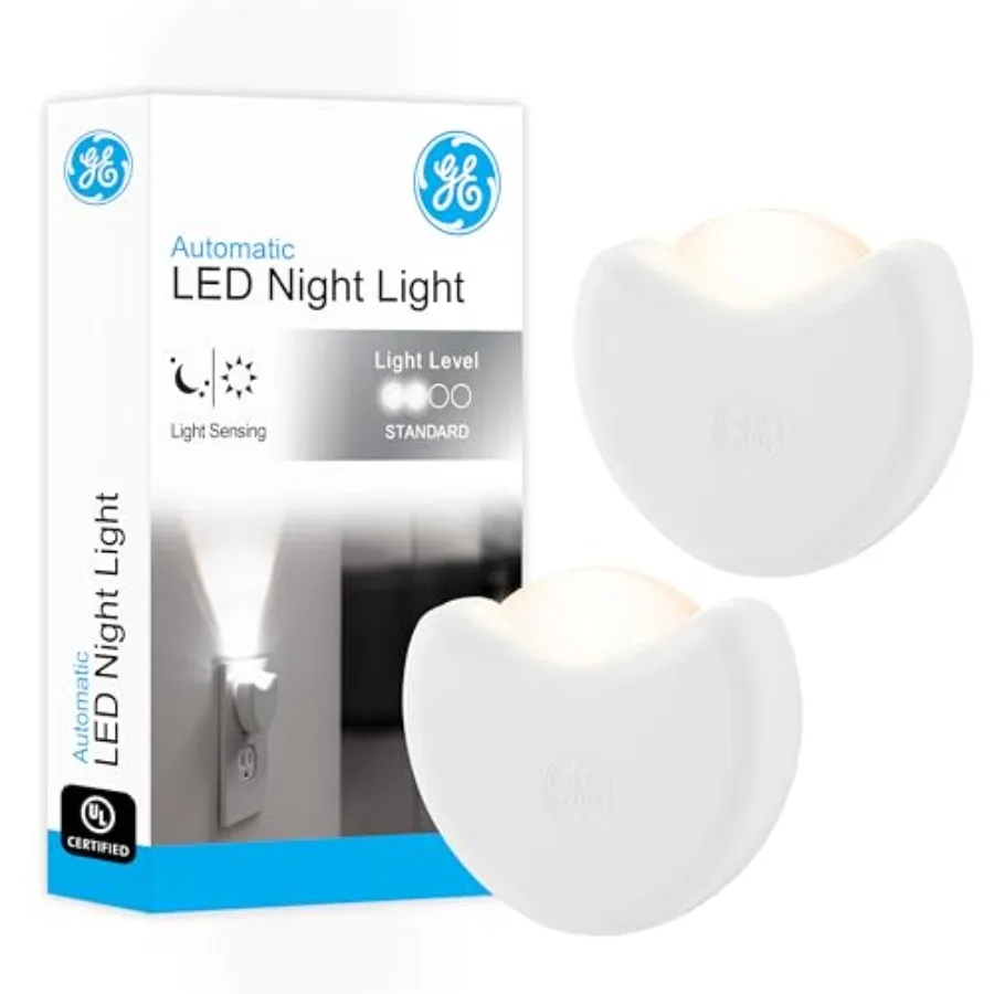 10202 Half Moon Automatic Led Night Light 2 Pk
10202 Half Moon Automatic Led Night Light 2 Pk