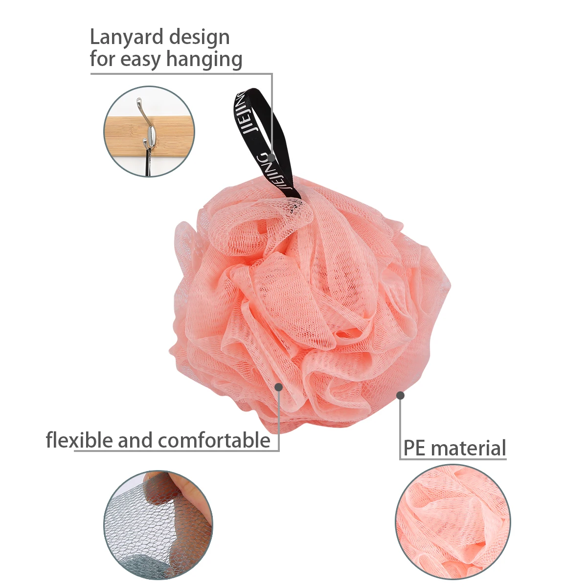 3 Pcs Shower Ball Bath Sponge Soap Catcher Foaming Dispenser Soft Durable Material Portable Size Rich Foam Body Skin Cleaning
3 Pcs Shower Ball Bath Sponge Soap Catcher Foaming Dispenser Soft Durable Material Portable Size Rich Foam Body Skin Cleaning