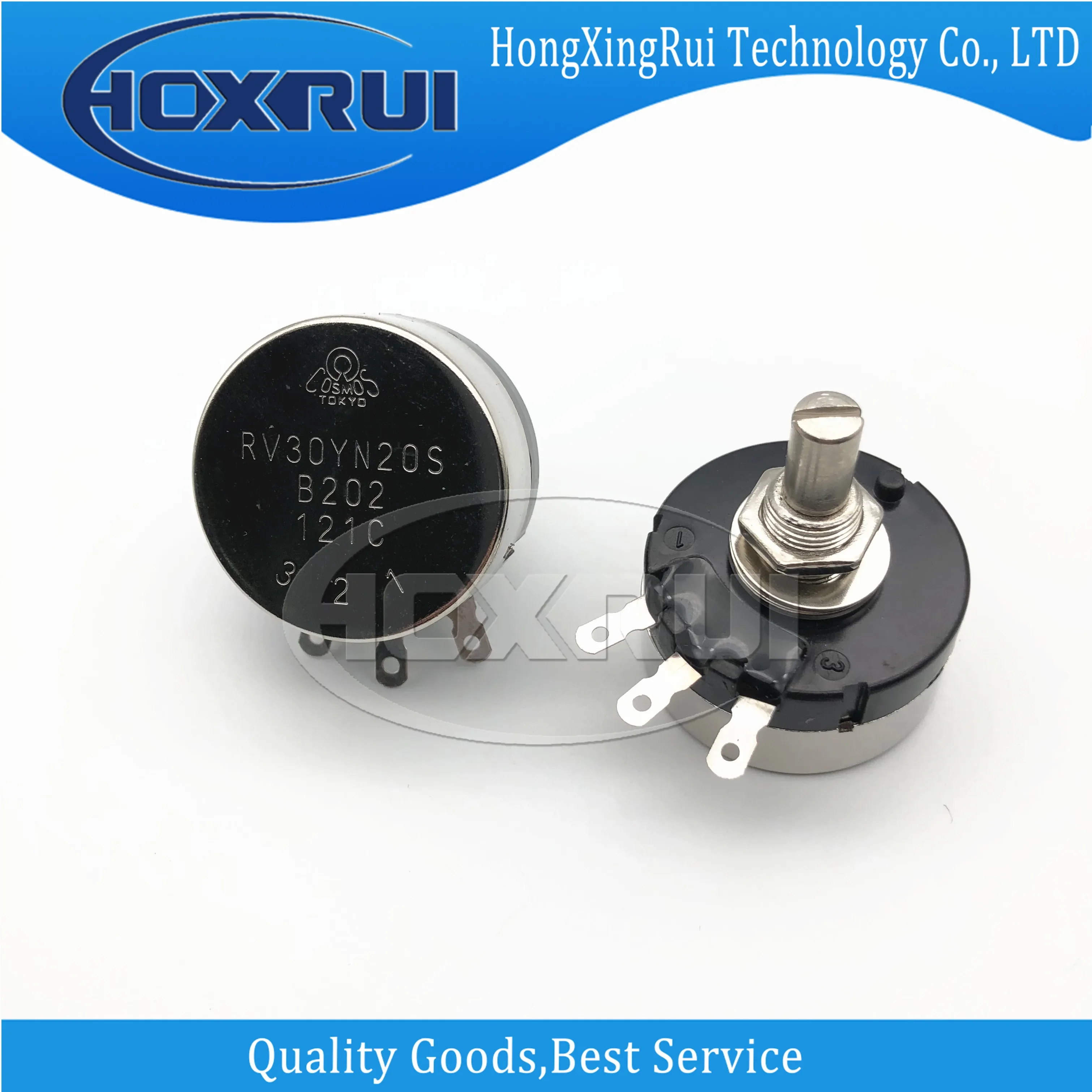 RV30YN20SB202 DIP RV30YN20S B202 Adjustable single-turn carbon film potentiometer 2K resistance precision
RV30YN20SB202 DIP RV30YN20S B202 Adjustable single-turn carbon film potentiometer 2K resistance precision