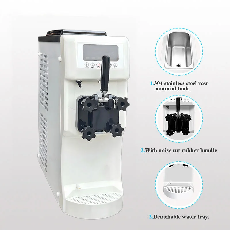 Best-Selling 3-Flavor Energy Saving Milk & Water Soft Serve Ice Cream Machine Commercial Compact Model
Best-Selling 3-Flavor Energy Saving Milk & Water Soft Serve Ice Cream Machine Commercial Compact Model