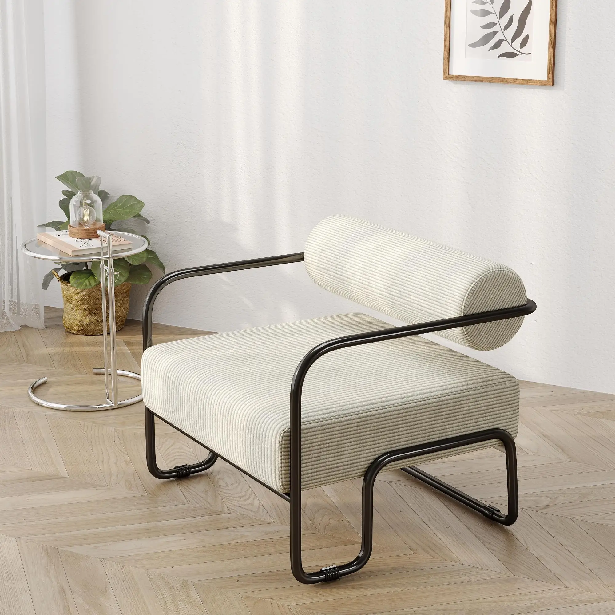 Living room iron sofa chair, lazy individual chair, balcony leisure chair
Living room iron sofa chair, lazy individual chair, balcony leisure chair