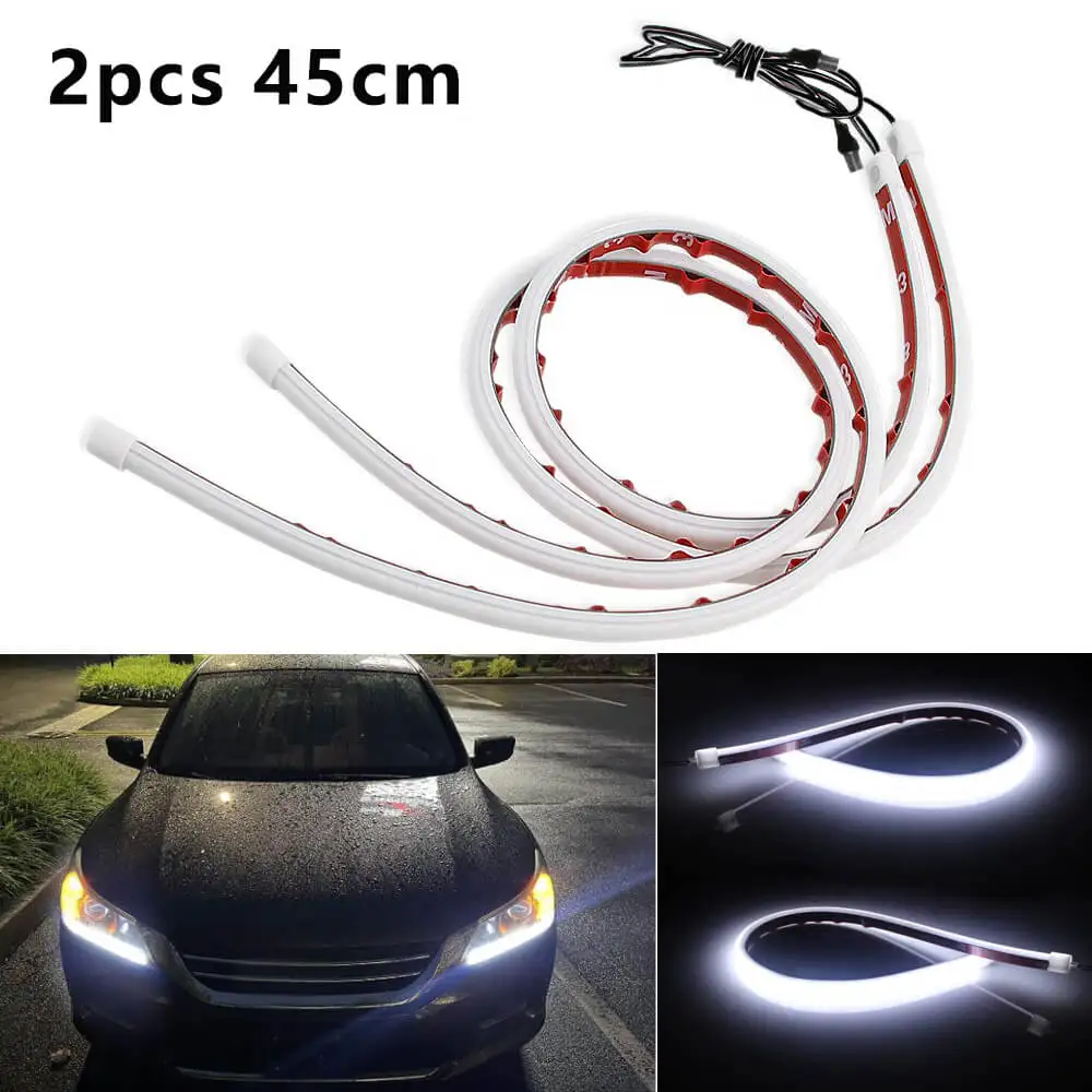 45cm Even Illuminating LED Daytime Running Lights Retrofit LED Assembly for 2013-2015 Honda Accord Sedan Or Car Headlight DIY
45cm Even Illuminating LED Daytime Running Lights Retrofit LED Assembly for 2013-2015 Honda Accord Sedan Or Car Headlight DIY