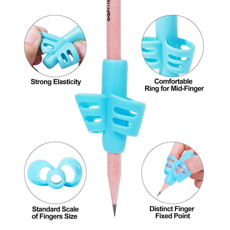 1 Piece Writing Correctors Toys For Children Kids Learning Holding Supplies Soft Silicone Correcting Pen Holder Postures Grips
1 Piece Writing Correctors Toys For Children Kids Learning Holding Supplies Soft Silicone Correcting Pen Holder Postures Grips