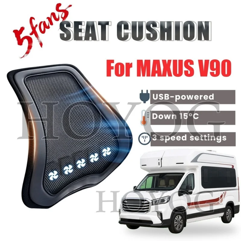 For MAXUS V90 Car Seat Cooling Lumbar Support Cushion Back Support Pillow USB Fan Ventilated Mesh 3 Speed Ergonomic Waist Rest
For MAXUS V90 Car Seat Cooling Lumbar Support Cushion Back Support Pillow USB Fan Ventilated Mesh 3 Speed Ergonomic Waist Rest