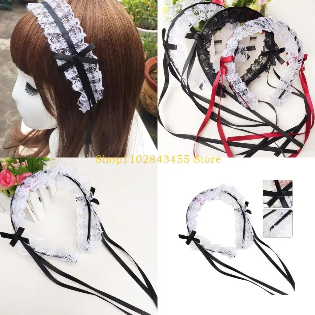 49MC Maid Handmade Ribbon Hairband Lace Hair Accessories for Women Girls Gift
49MC Maid Handmade Ribbon Hairband Lace Hair Accessories for Women Girls Gift