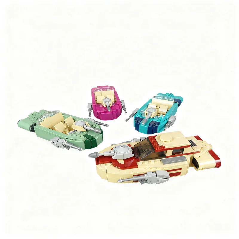 1065PCS MOC Space Battle Movie V Landspeeders Model DIY Creative Ideas Toy Assembly Puzzle Birthday Gift Spaceship Series
1065PCS MOC Space Battle Movie V Landspeeders Model DIY Creative Ideas Toy Assembly Puzzle Birthday Gift Spaceship Series